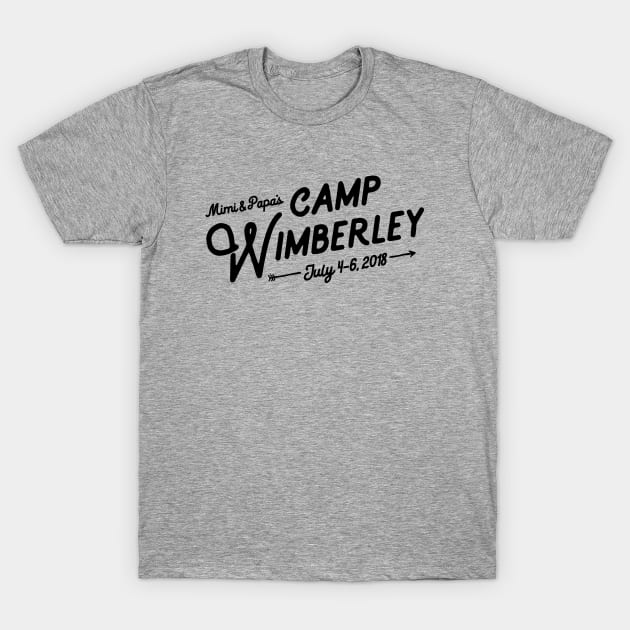 Camp Wimberley T-Shirt by jimmysanimation